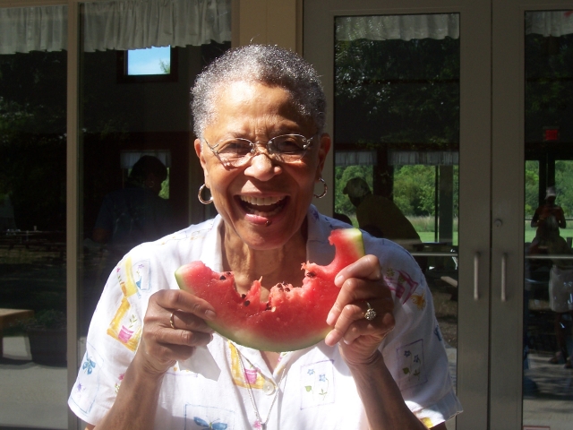 This watermelon sure is sweet!
Helen Price 
